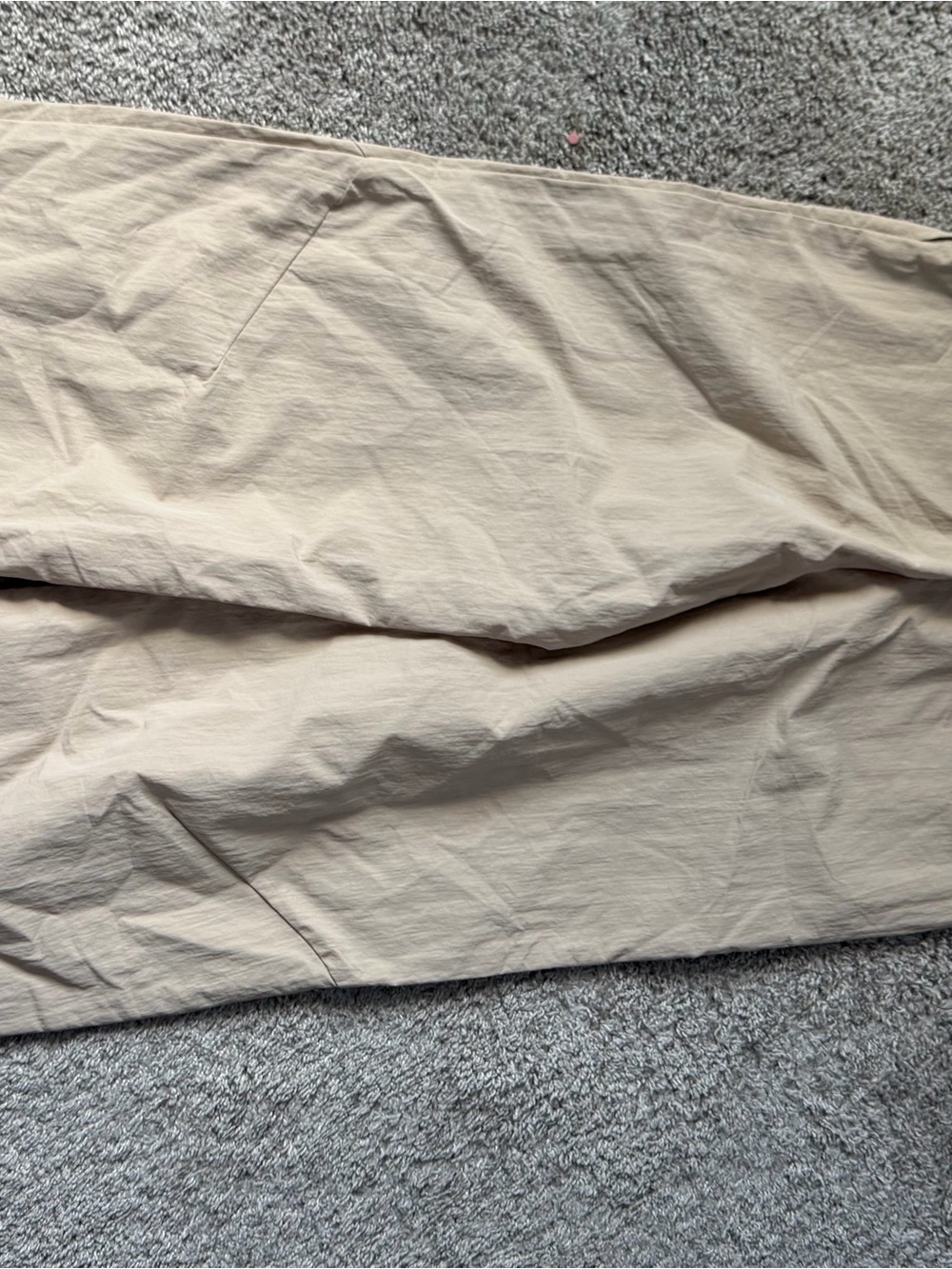 Zara Strapless Wide-Leg Jumpsuit in Beige - Picture 6 of 13